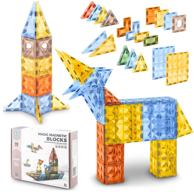 Конструктор магнитный Ricokids