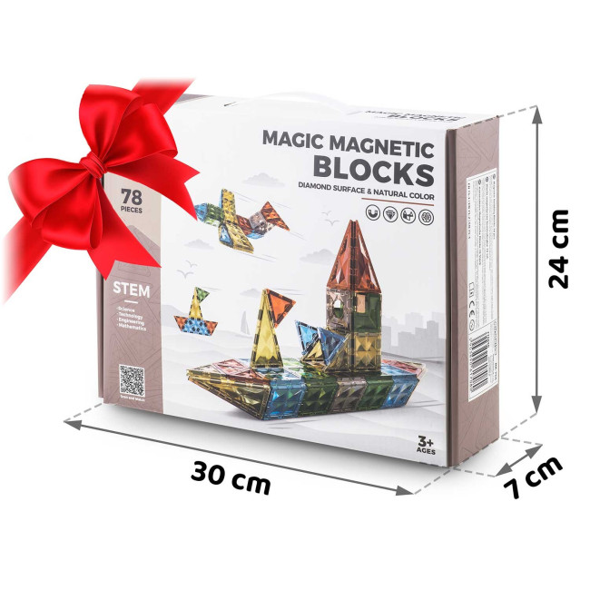 Конструктор магнитный Ricokids