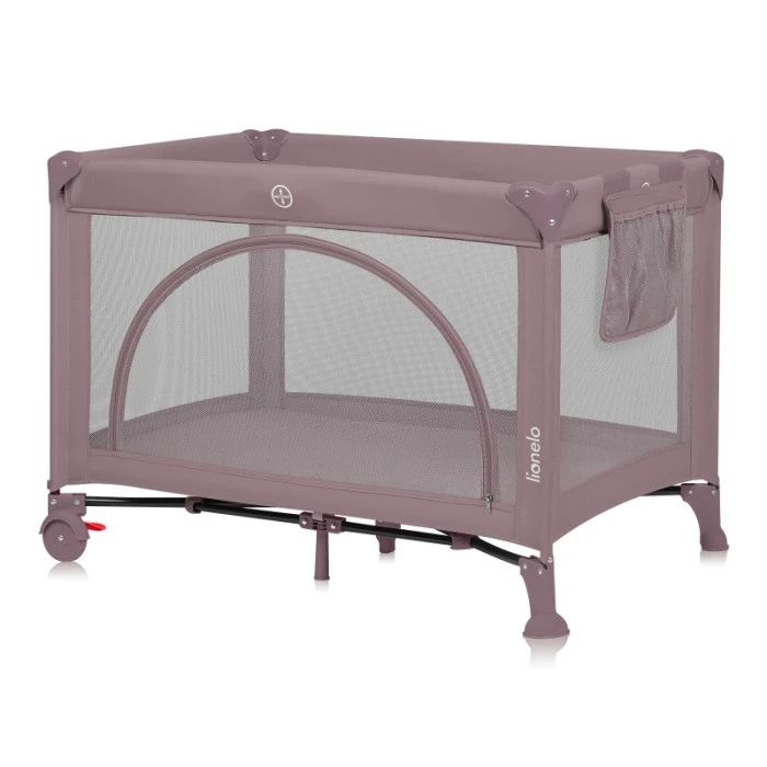 Ліжечко-манеж Lionelo LAURA PINK NUDE