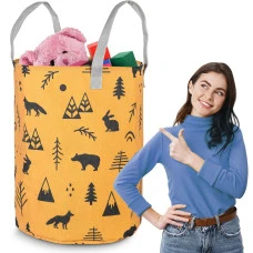 Корзина для игрушек Nukido оранжевая