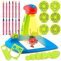 Проектор для рисования с трафаретами Ricokids синий