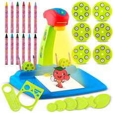 Проектор для рисования с трафаретами Ricokids синий
