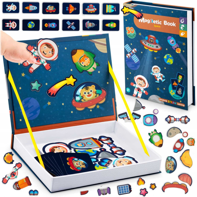 Магнитная книга Ricokids "Космос"