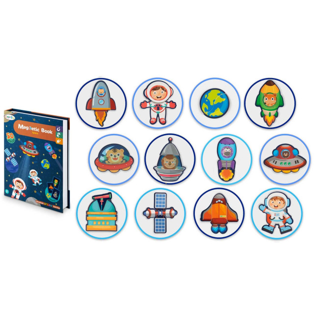 Магнитная книга Ricokids "Космос"