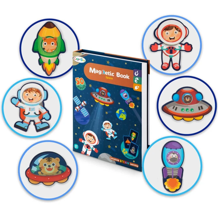 Магнитная книга Ricokids "Космос"