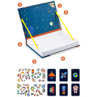 Магнитная книга Ricokids "Космос"