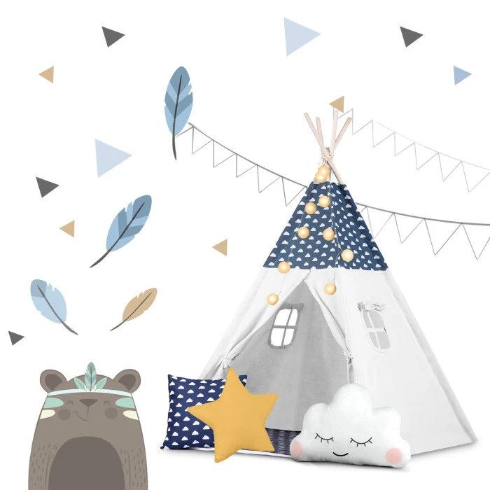 Вигвам детский с фонариками Nukido