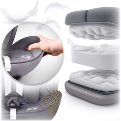 Автокрісло Nukido Prestige Line ISOFIX 0-36 кг, сіре