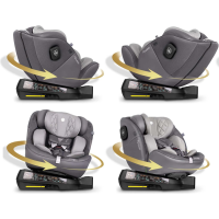 Автокресло Nukido Prestige Line ISOFIX 0-36 кг, серое