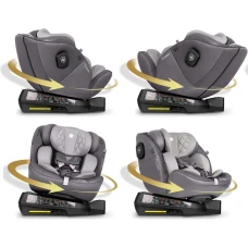 Автокрісло Nukido Prestige Line ISOFIX 0-36 кг, сіре