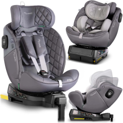Автокрісло Nukido Prestige Line ISOFIX 0-36 кг, сіре