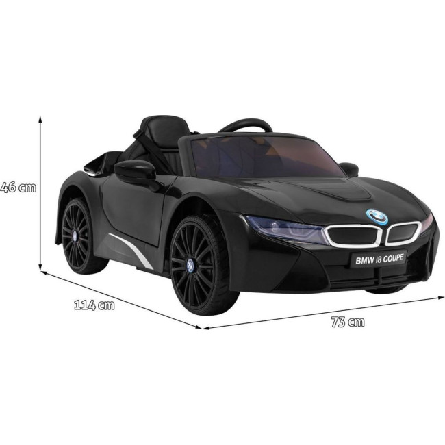 Дитяча акумуляторна машинка BMW I8 Lift Battery Car Чорна