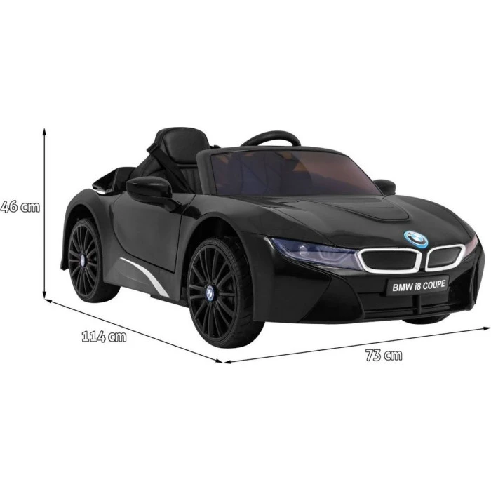 Детская аккумуляторная машинка BMW I8 Lift Battery Car Черная