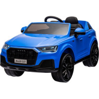 Детская аккумуляторная машинка Audi Q7 NEW LIFT Синяя