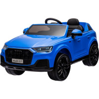 Детская аккумуляторная машинка Audi Q7 NEW LIFT Синяя