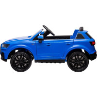 Детская аккумуляторная машинка Audi Q7 NEW LIFT Синяя
