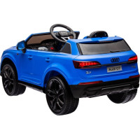 Детская аккумуляторная машинка Audi Q7 NEW LIFT Синяя