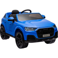 Детская аккумуляторная машинка Audi Q7 NEW LIFT Синяя