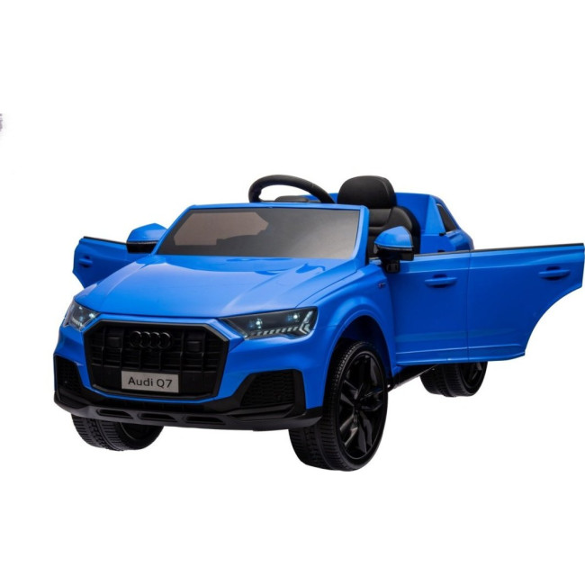 Дитяча акумуляторна машинка Audi Q7 NEW LIFT Синя