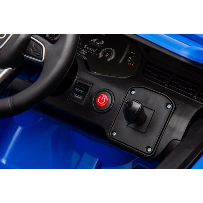 Детская аккумуляторная машинка Audi Q7 NEW LIFT Синяя