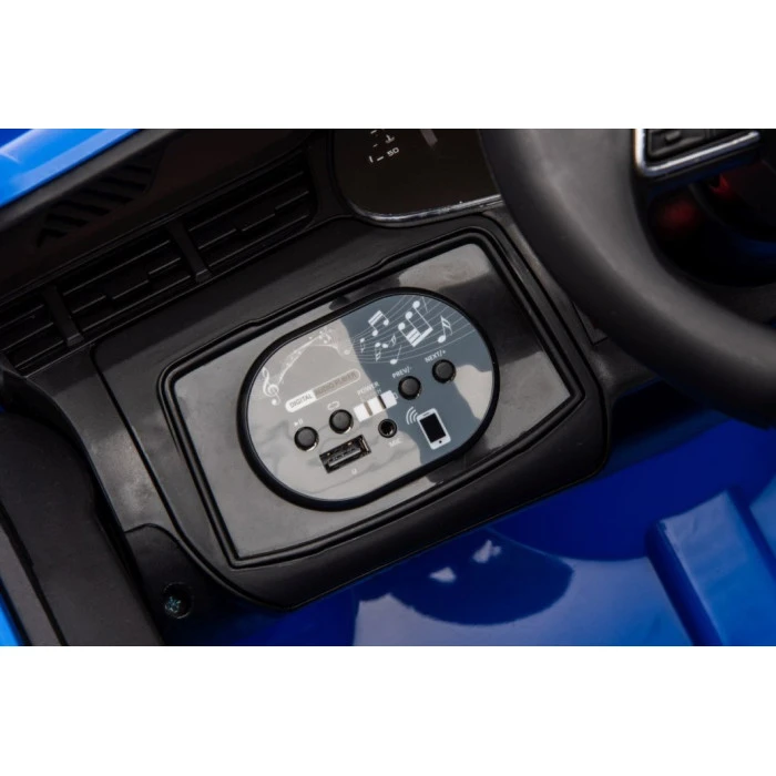 Детская аккумуляторная машинка Audi Q7 NEW LIFT Синяя