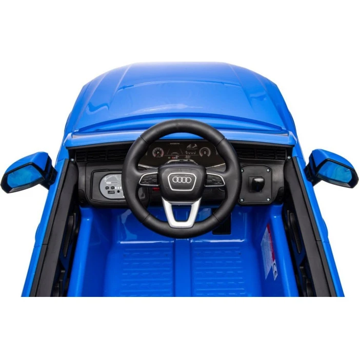 Детская аккумуляторная машинка Audi Q7 NEW LIFT Синяя
