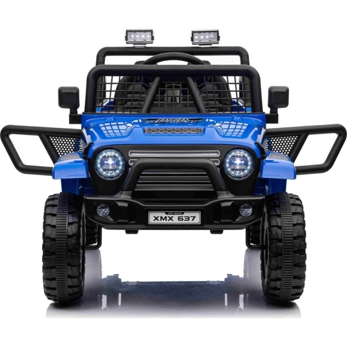 Дитячий акумуляторний позашляховик 4х4 СПОРТИВНИЙ синій