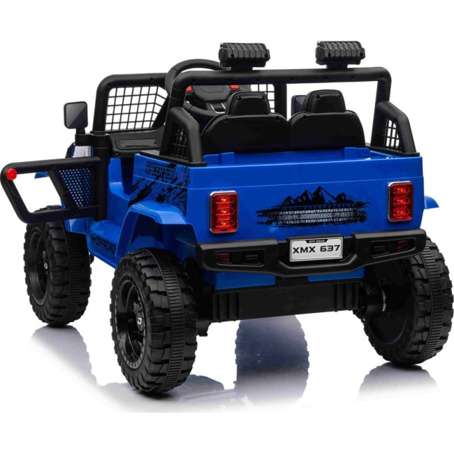 Дитячий акумуляторний позашляховик 4х4 СПОРТИВНИЙ синій