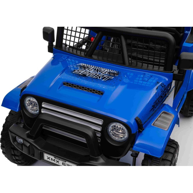 Дитячий акумуляторний позашляховик 4х4 СПОРТИВНИЙ синій