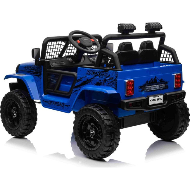 Дитячий акумуляторний позашляховик 4х4 СПОРТИВНИЙ синій
