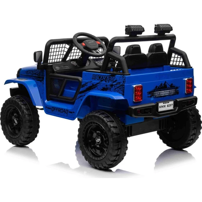 Дитячий акумуляторний позашляховик 4х4 СПОРТИВНИЙ синій
