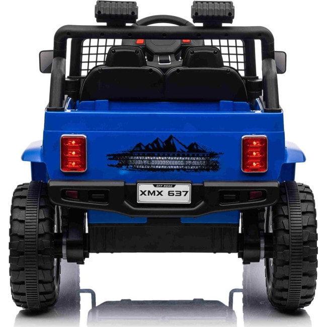 Дитячий акумуляторний позашляховик 4х4 СПОРТИВНИЙ синій