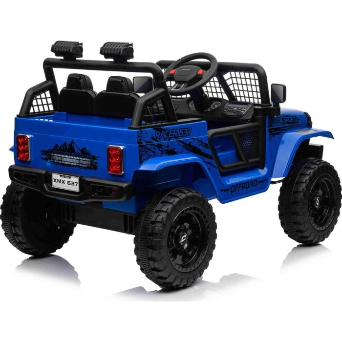 Дитячий акумуляторний позашляховик 4х4 СПОРТИВНИЙ синій