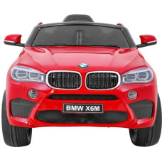 Детская аккумуляторная машинка BMW X6M Красная