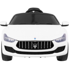 Дитяча акумуляторна машинка Maserati Ghibli Біла