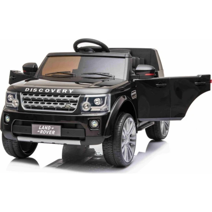 Дитяча акумуляторна машинка Land Rover Discovery Чорна