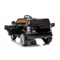 Детская аккумуляторная машинка Land Rover Discovery Черная