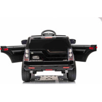 Детская аккумуляторная машинка Land Rover Discovery Черная