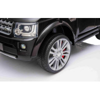 Детская аккумуляторная машинка Land Rover Discovery Черная