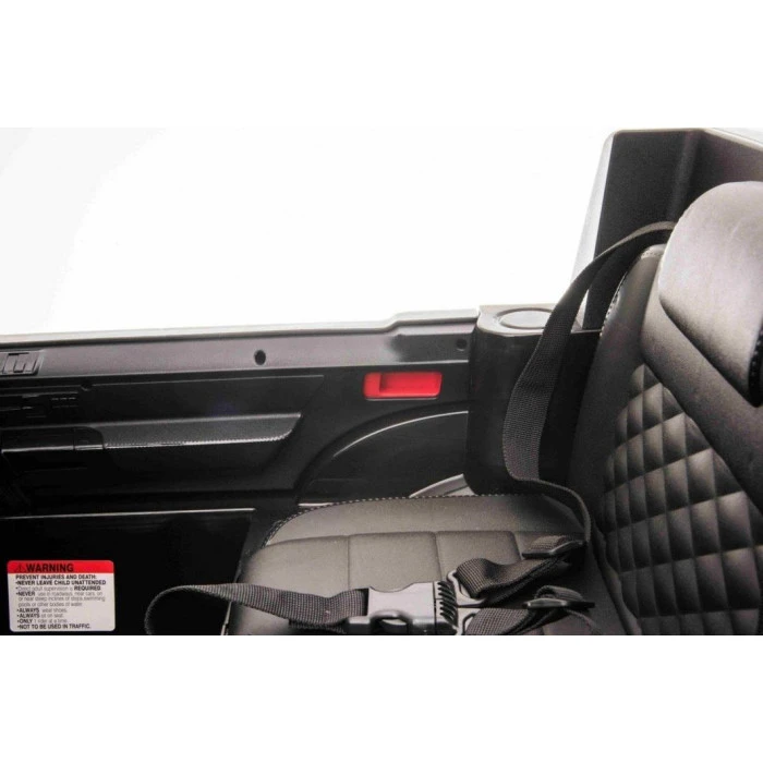 Дитяча акумуляторна машинка Land Rover Discovery Чорна