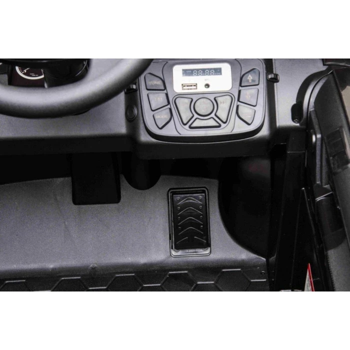 Дитяча акумуляторна машинка Land Rover Discovery Чорна