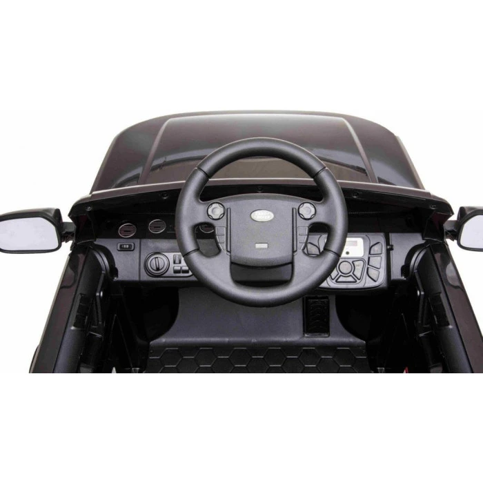 Дитяча акумуляторна машинка Land Rover Discovery Чорна