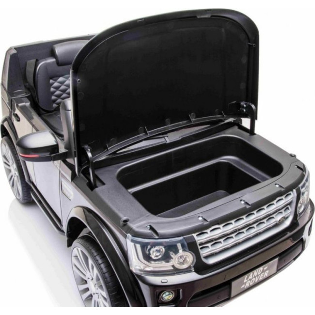 Детская аккумуляторная машинка Land Rover Discovery Черная