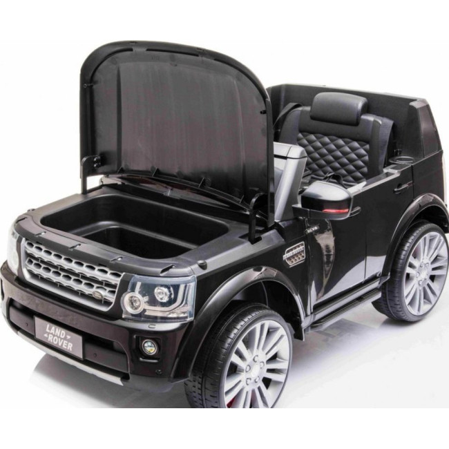 Детская аккумуляторная машинка Land Rover Discovery Черная
