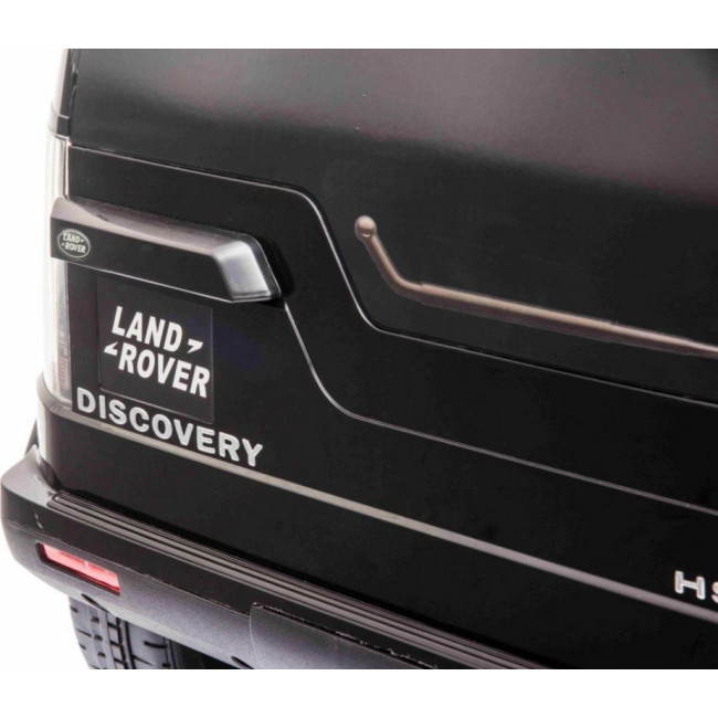 Детская аккумуляторная машинка Land Rover Discovery Черная
