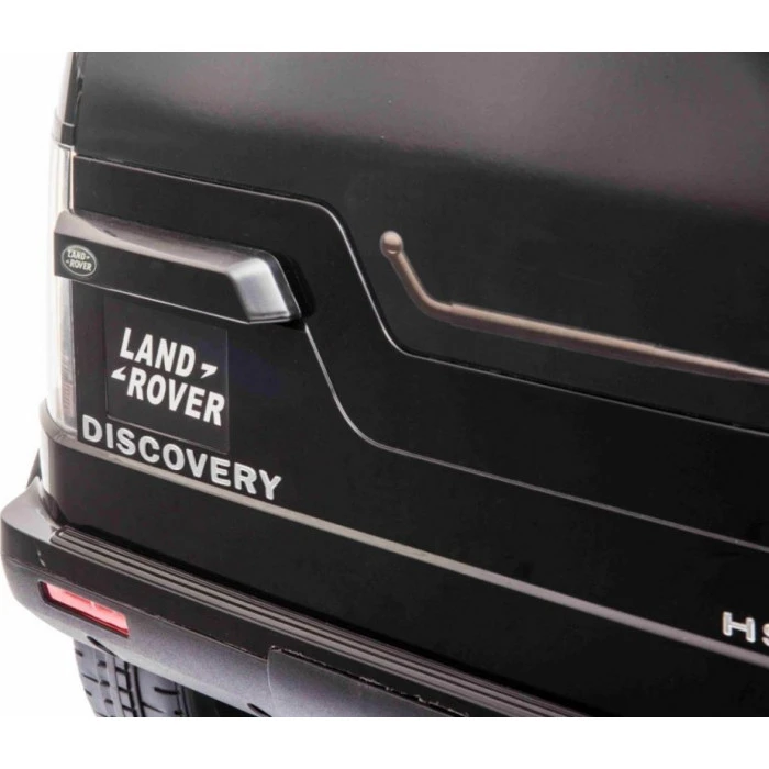 Дитяча акумуляторна машинка Land Rover Discovery Чорна