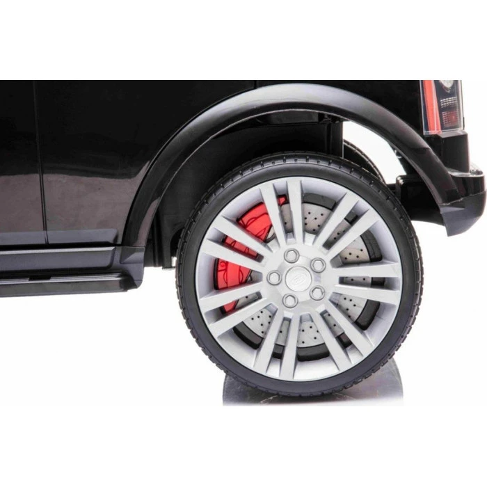 Дитяча акумуляторна машинка Land Rover Discovery Чорна