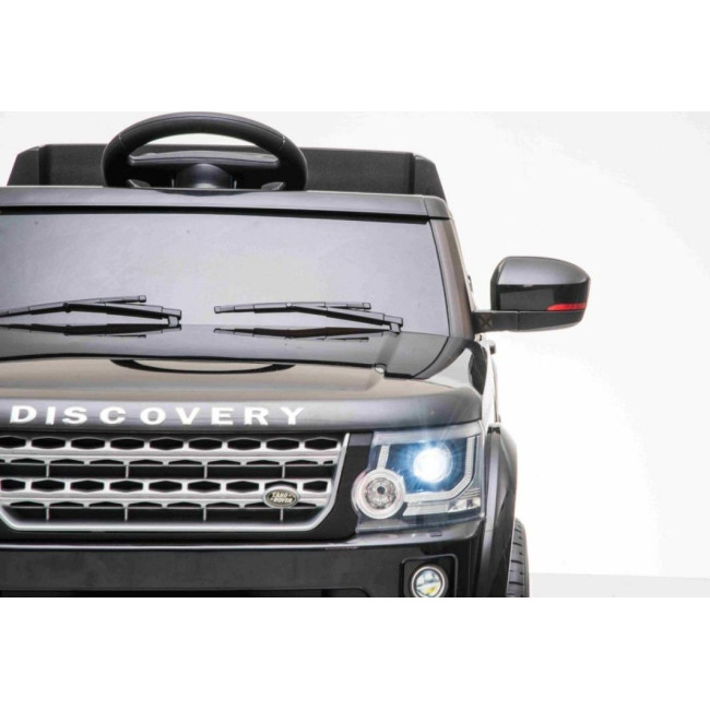 Детская аккумуляторная машинка Land Rover Discovery Черная