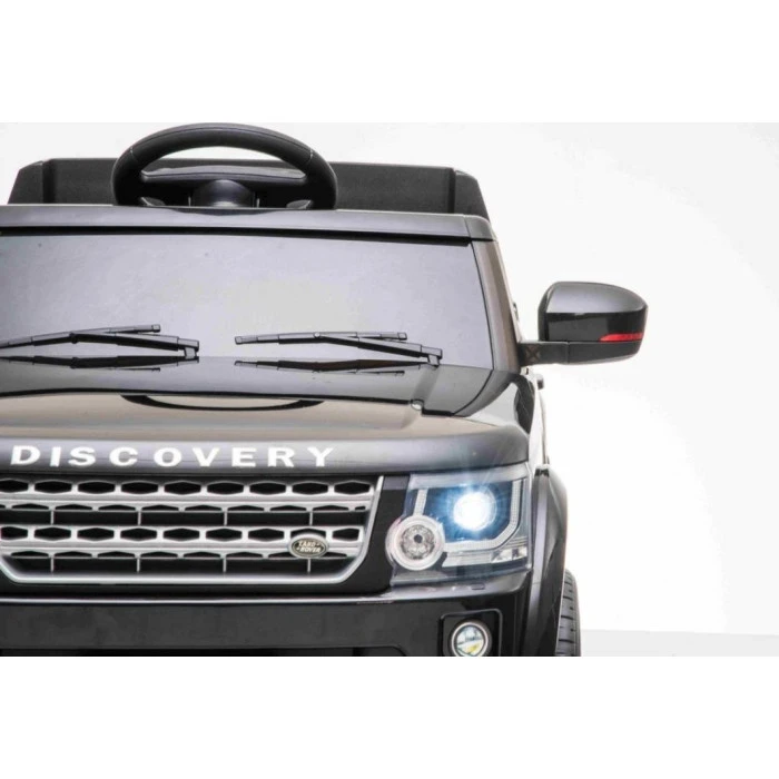 Дитяча акумуляторна машинка Land Rover Discovery Чорна