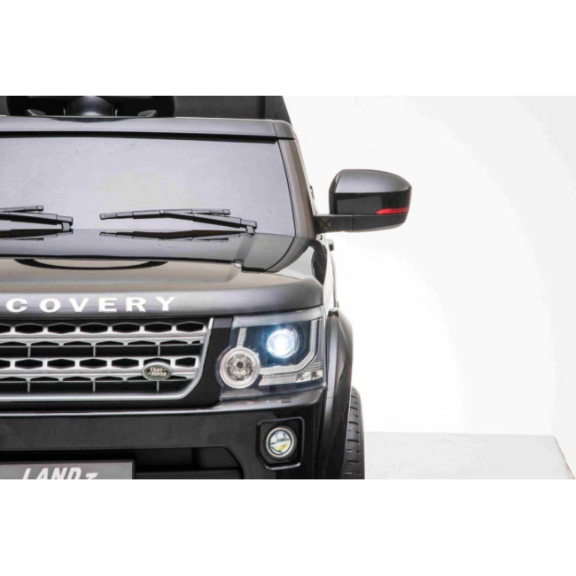 Детская аккумуляторная машинка Land Rover Discovery Черная